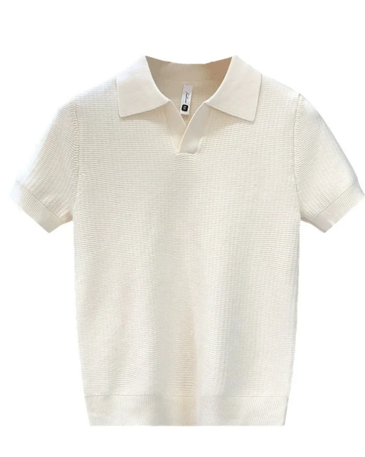 KNITTED POLO SHIRT FOR MEN