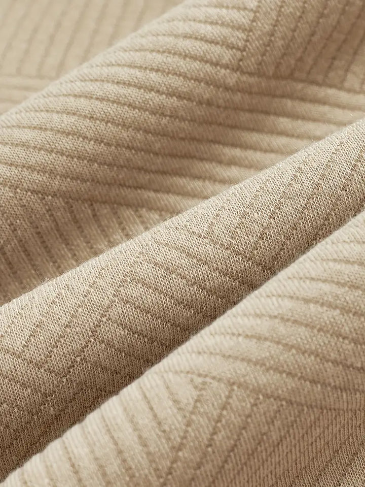 GEOMETRIC KNIT PULLOVER FOR MEN