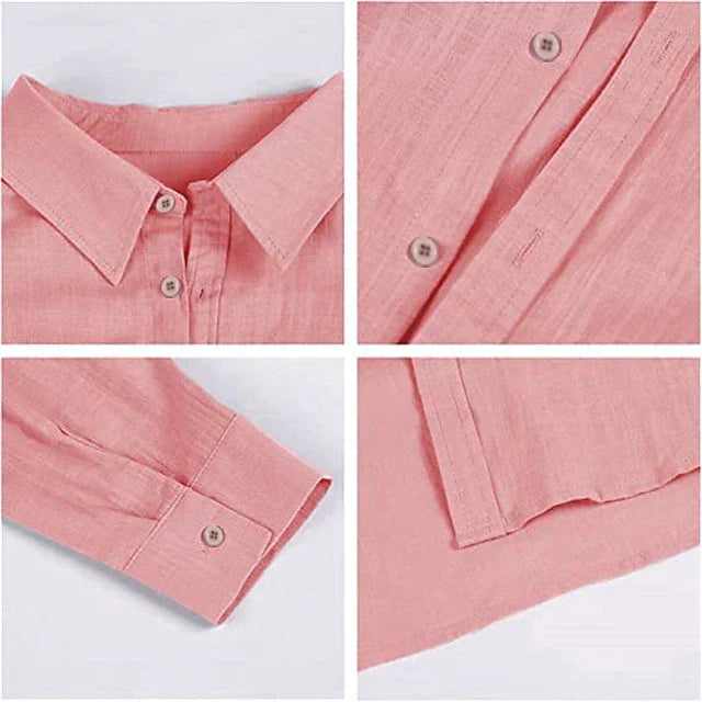 Men's Cotton Linen Shirt