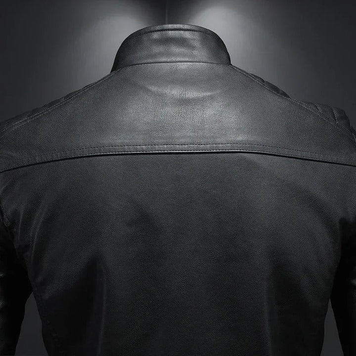 RAISED COLLAR ZIP JACKET FOR MEN