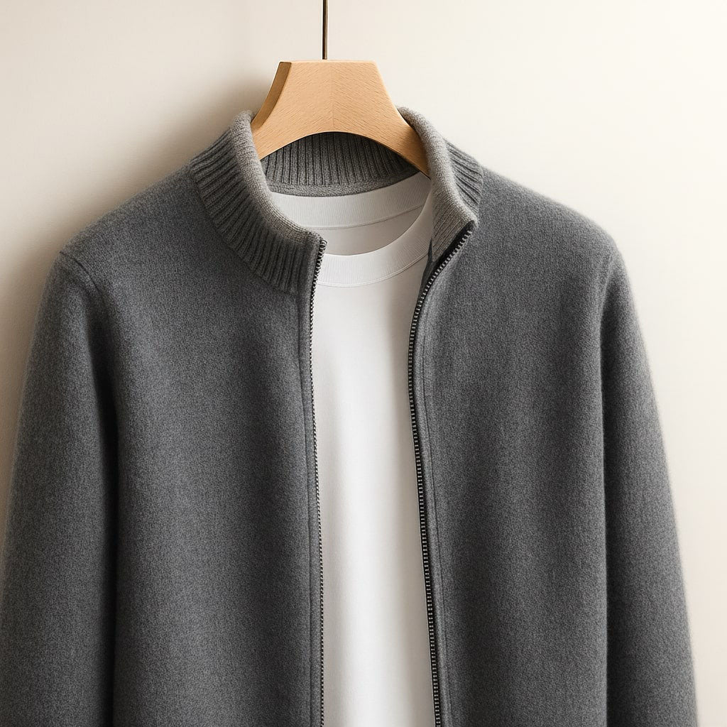 MEN'S ZIP SWEATER
