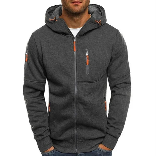 Men's Fitted Pocket Hoodie