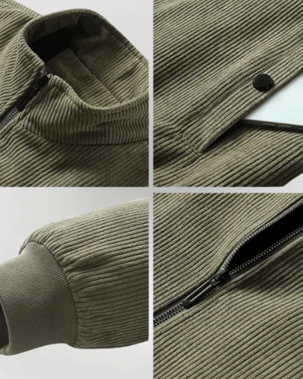 Men's Quilted Winter Jacket