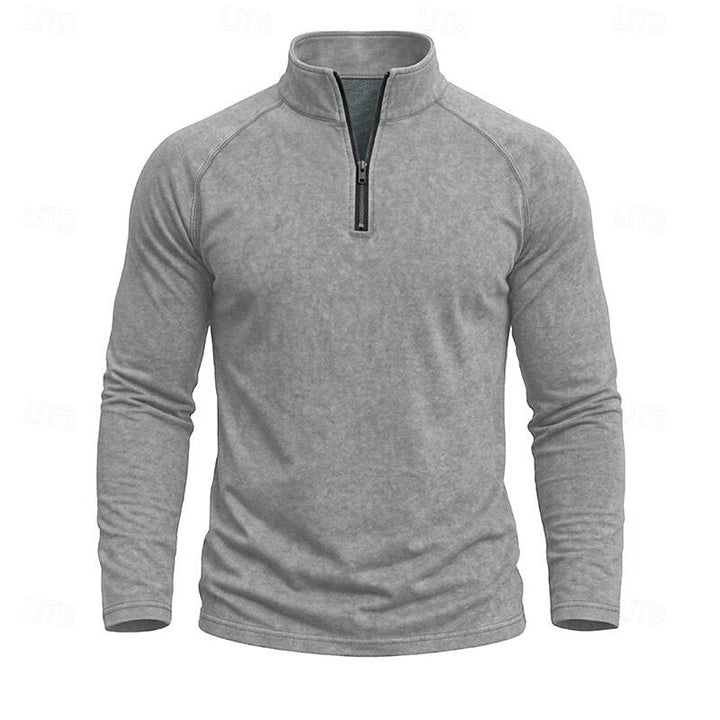 Nicholas | Relaxed Zip-Neck Top