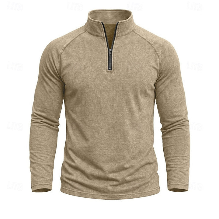 Nicholas | Relaxed Zip-Neck Top