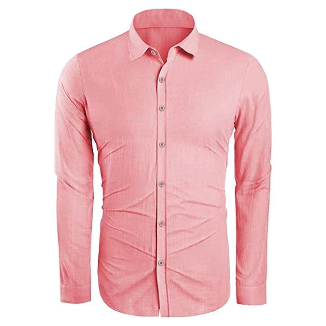 Men's Cotton Linen Shirt